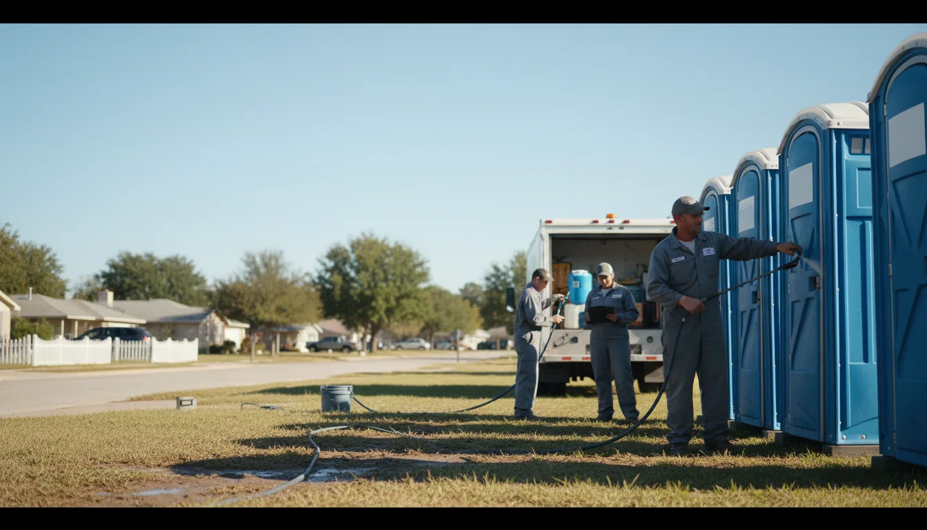 Long-Term Portable Toilet Rental in Floresville, TX near me